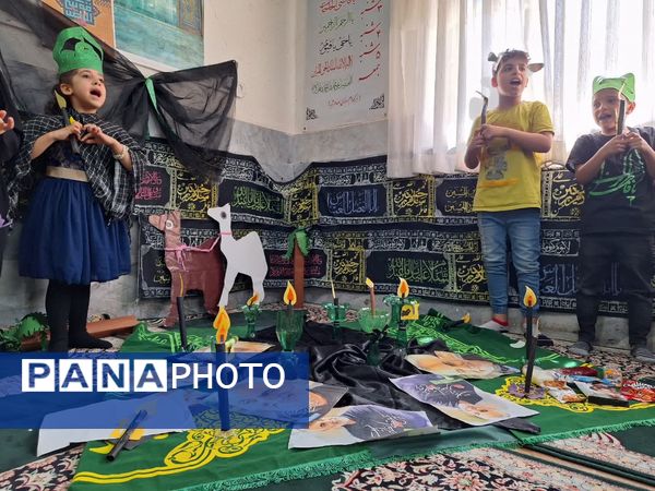 مراسم عزاداری کودکان دارالقران امام علی(ع)