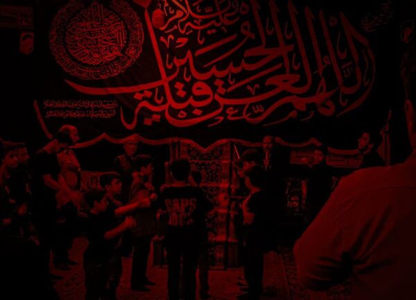 مراسم سوگواری شهادت امام رضا (ع) در شهر رباط‌سنگ 