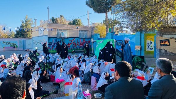 فاطمیه در مدرسه عصمت شهرستان باخرز