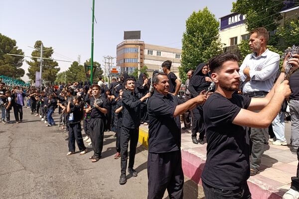 برگزاری مراسم عزاداری تاسوعای حسینی در شهرستان اسلام آباد غرب 
