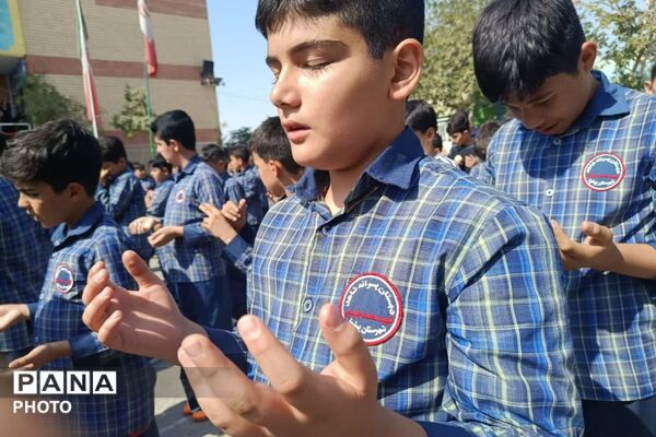چهارمین آیین «سه‌شنبه‌های مهدوی» در آموزشگاه شاهد شهید محمد جنیدی 