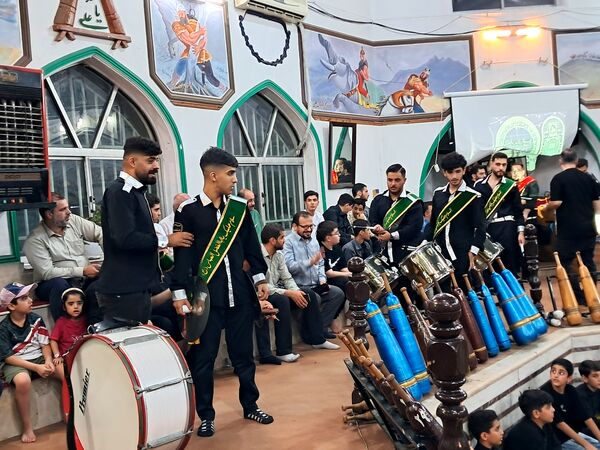 محفل انس با قرآن کریم در زورخانه باب‌الحوائج قائمشهر