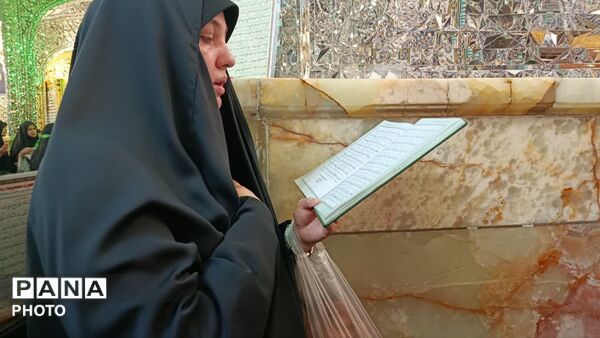 حضور گسترده مردم در جمکران و حرم مطهر برای بدرقه رهبر شهید