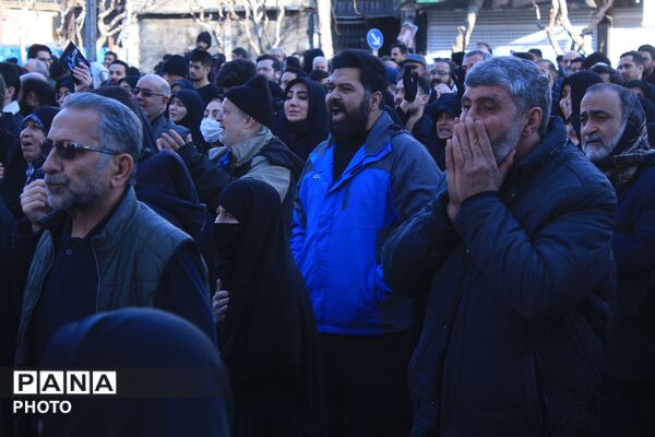 تهران در سوگ رهبر شهید انقلاب