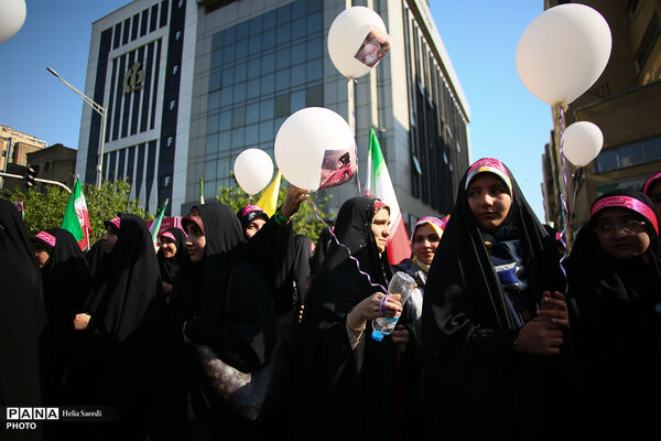 رزمایش «دختران جان فدای ایران»