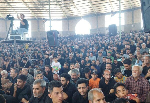 آیین سنتی شبیه خوانی اربعین حسینی در احمدآباد میانجلگه