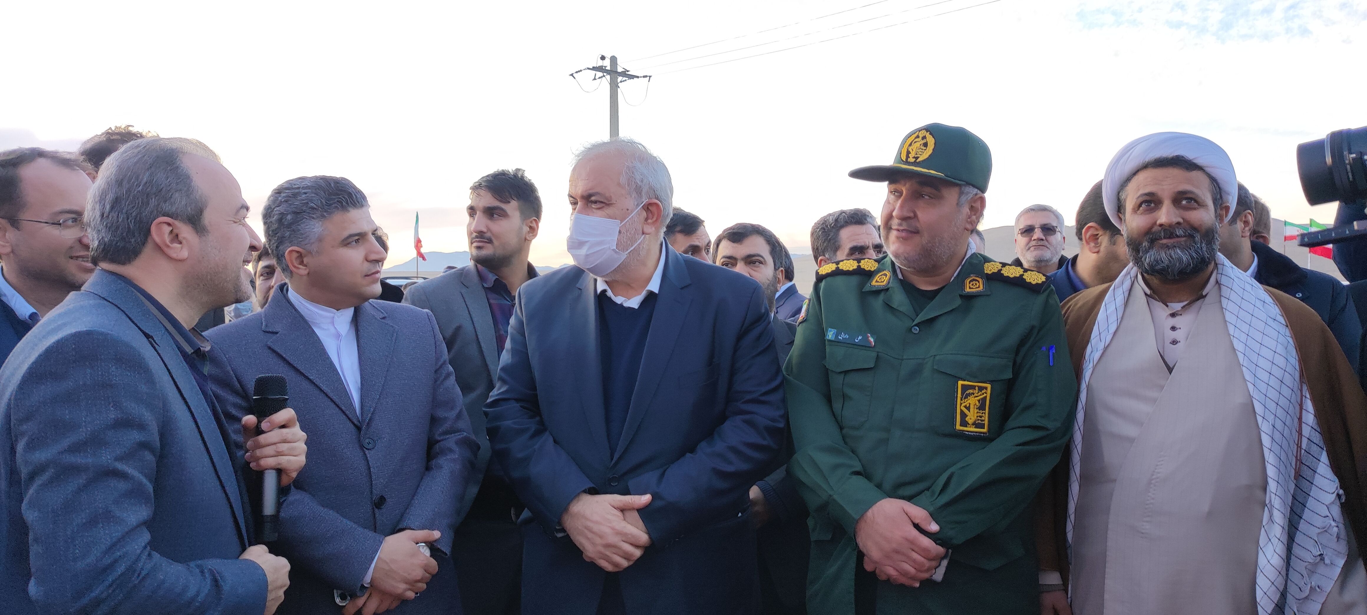 آغاز عملیات اجرایی طرح آبرسانی منطقه سرانی شیروان با حضور وزیر نیرو