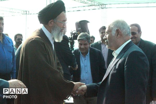  افتتاح طرح آبرسانی روستای هوتک