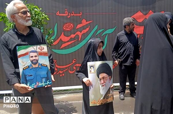 روایتی از مهر و ایثار با استقبال از خانواده شهدای میناب