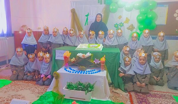 جشن قرآن جلوه‌ای از ایمان و دانش در مدرسه شهید نجفی فدافن 