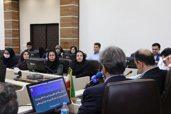 نشست خبری معاون پرورشی و فرهنگی وزارت آموزش و پرورش با اصحاب رسانه خراسان شمالی