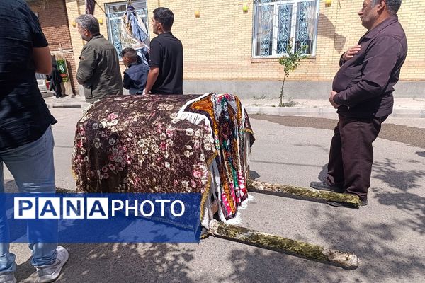 آیین عزاداری عاشورای حسینی در خوجین شهرستان خلخال