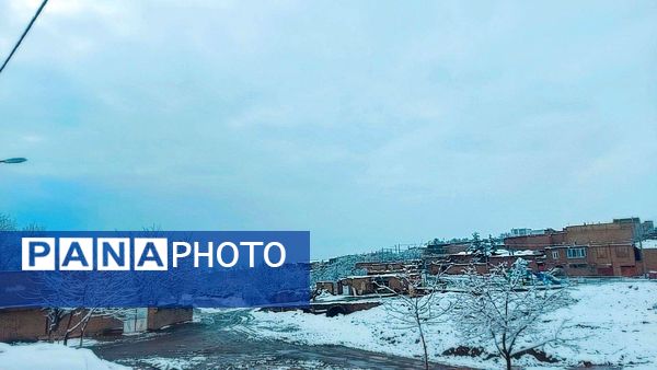 زمستان در بهار روستای استای تایباد