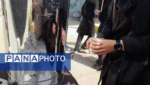 بزرگداشت شهید مقاومت سید حسن نصرالله در دبیرستان صفورا ۲ مشهد