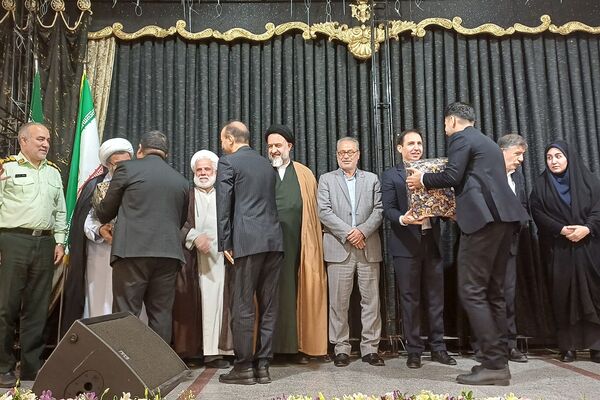 مراسم بزرگداشت مقام معلّم در تالار شباهنگ شهرستان شهریار