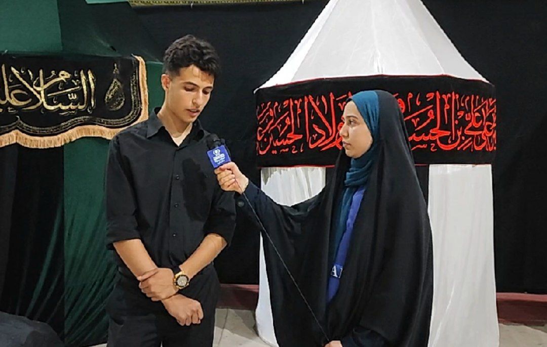  فقط برای اهل بیت و عشق به امام حسین حضور داریم