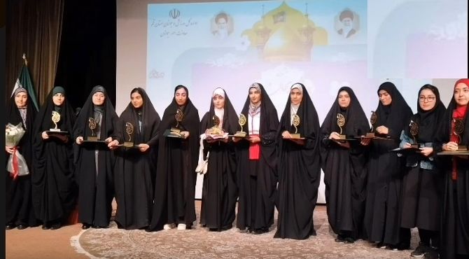 مراسم اختتامیه هشتمین دوره جشنواره شمیم ریحان در قم