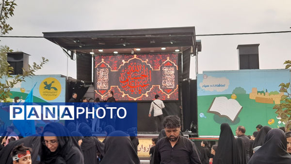 نقاشی‌های کودکان با موضوع اربعین حسینی