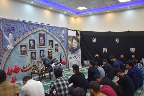 مراسم یادبود شهدای خدمت در دانشگاه فرهنگیان استان چهارمحال و بختیاری