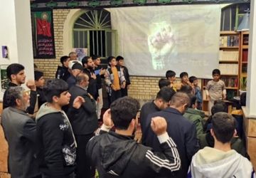 تجمع شبانه روستای کوچک قائیدان 