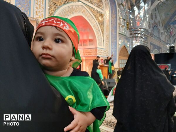 در حریم کوچکترین سرباز کربلا