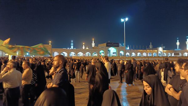 مراسم عزاداری شهادت امام رضا(ع) و شام غریبان در حرم مطهر رضوی 