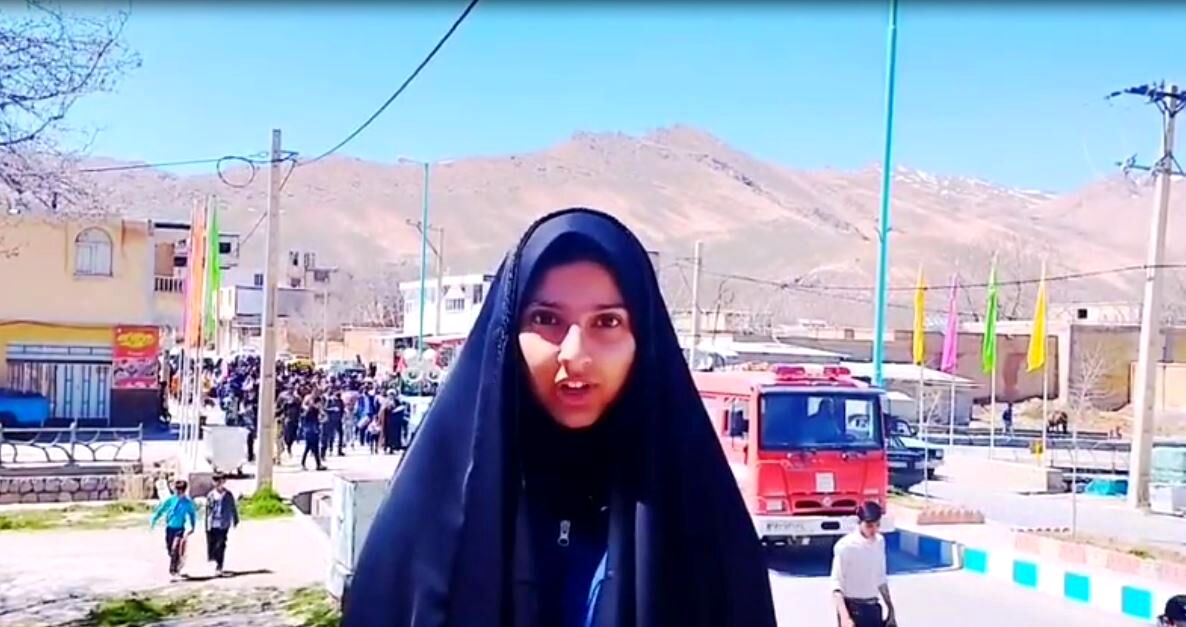 فریاد مرگ بر اسراییل  در شهر گهرو طنین انداز شد/فیلم 