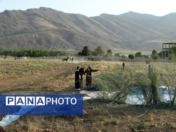 بازسازی صحنه عیدغدیر در شهر گهرو