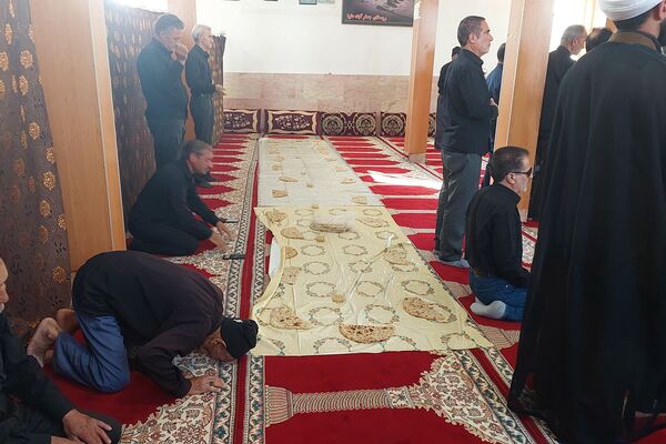 برگزاری مراسم عزاداری صبح عاشورا در روستای جعفرآباد بوانات