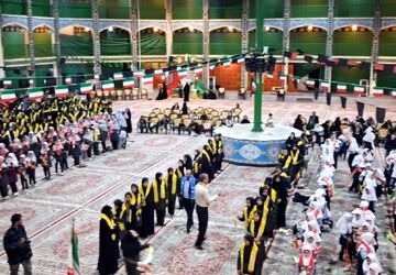 ویژه برنامه سالروز تاسیس سازمان دانش‌آموزی در یزد