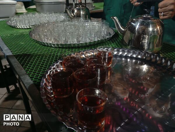 چایخانه حضرت زهرا(س) در شب پنجم محرم در نیشابور