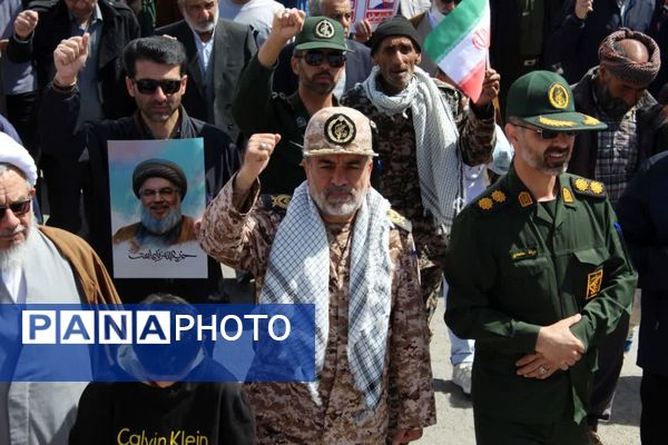 راهپیمایی روزجهانی قدس در شهر درق