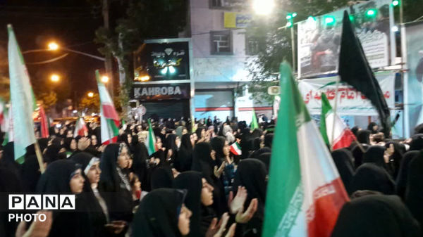 کوهدشت پرچمدار ولایت، اقتدار و صلابت،هفتادوچهارمین قرار شبانه