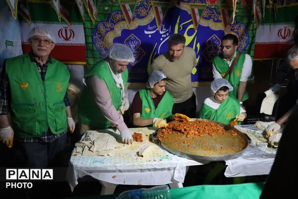حضور پرشور مواکب طرح شهید آرمان منطقه ۶ در جشن بزرگ «امام رضایی‌ها»در تهران
