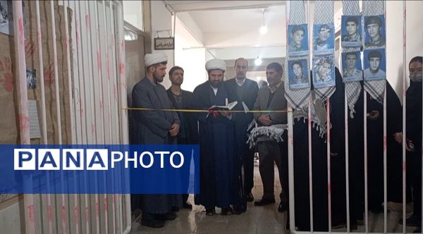 افتتاح مدرسه انقلاب در دبیرستان فضیلت فاروج