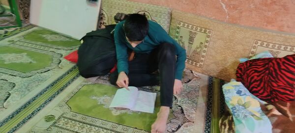 جلوه‌هایی از اعتکاف پسران آشخانه 