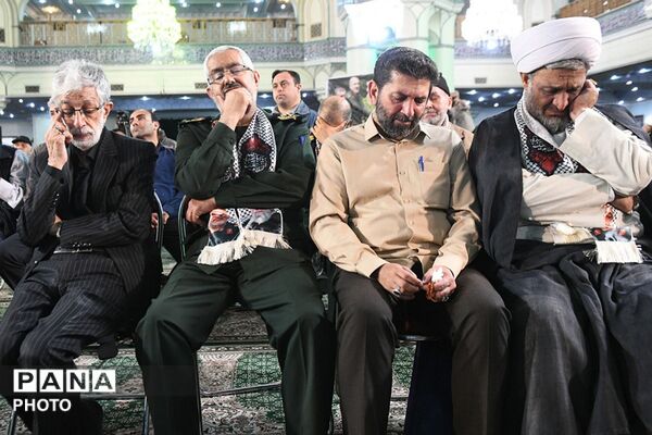 مراسم سالگرد شهادت سردار حسین سلامی در ناحیه دو شهرری 