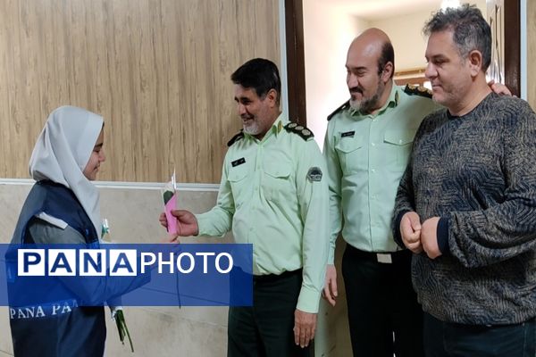 دیدار مدیرکل آموزش وپرورش اردبیل با فرمانده نیروی انتظامی استان 