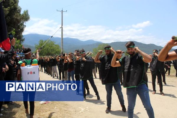 عزاداری عاشورای حسینی در بخش کلباد گلوگاه 