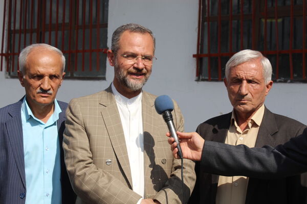 آیین کلنگ زنی طرح اولیا در روستای لدار بندپی شرقی