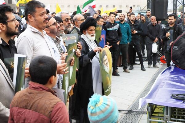 بزرگداشت یاد سید حسن نصرالله در مشهد 