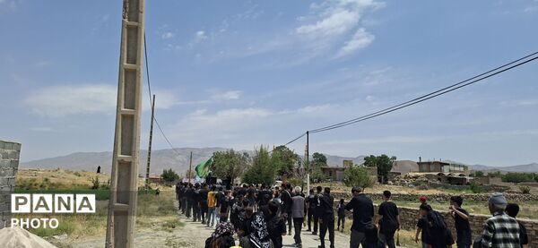 مراسم عزاداری عاشورای حسینی در روستای ماروسک