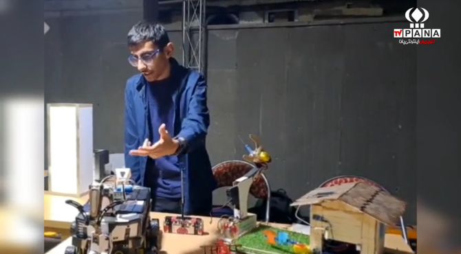 نسخه تفرشی ربات مریخ‌نورد ناسا توسط دانش‌آموز تفرشی به مرحله اجرا رسید