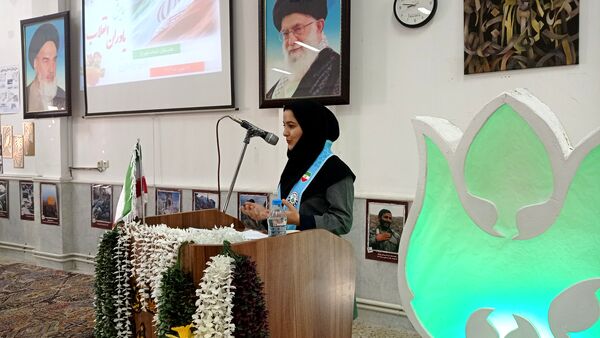 همایش «یاوران انقلاب» پیشتازان هنرستان شهریار تبریز