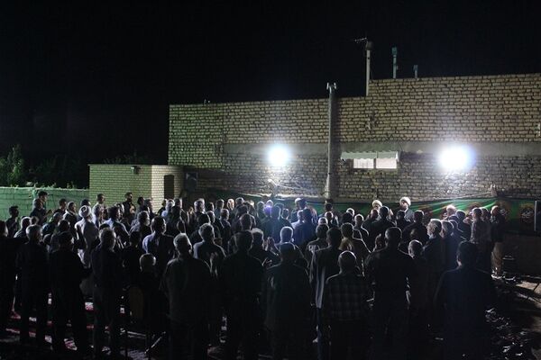 عزاداری دهه دوم محرم در روستای منیر آباد