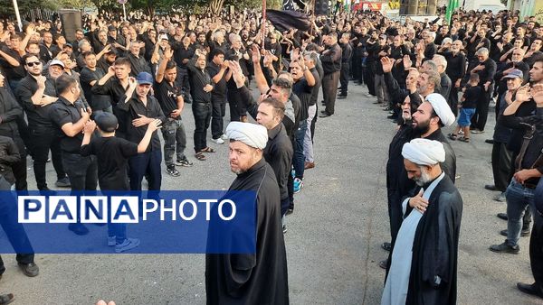 مراسم عزاداران تاسوعای حسینی در اشتهارد 