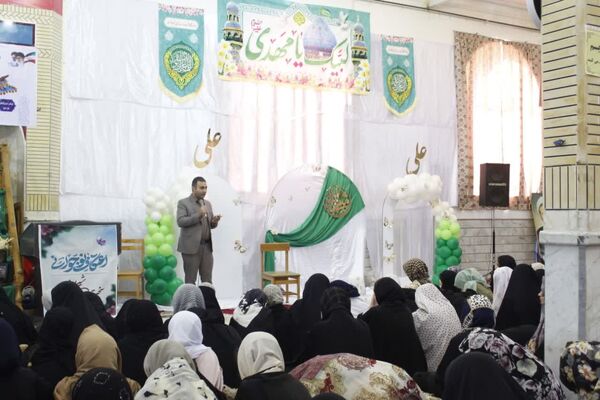 اختتامیه اعتکاف نوجوانانه در شهرستان گرمه 