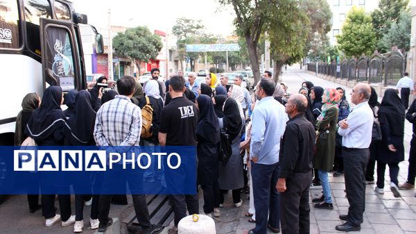 بازدید دانش‌آموزان زنجانی از سازمان هوا فضای سپاه 