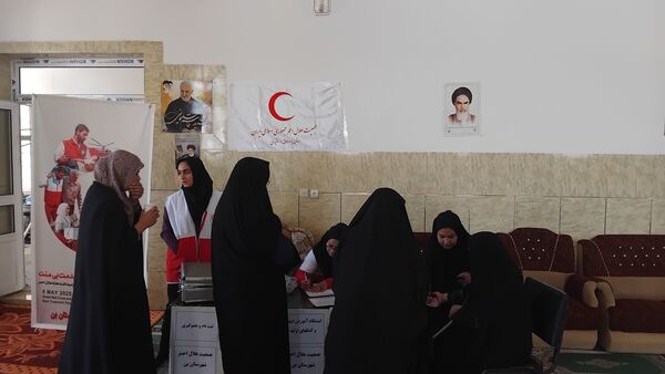 میز خدمت مسئولان در نماز جمعه شهر وردنجان