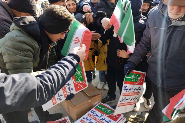 حماسه باشکوه راهپیمایی22 بهمن دراستان اردبیل 
